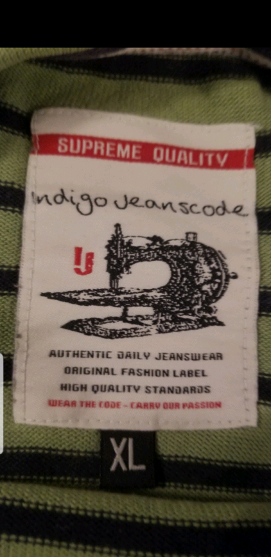 Indigo Jeanscode Jumper XL | in Clapham, London | Gumtree